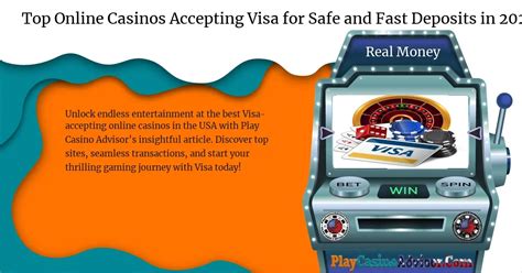 best online casinos that accept visa deposits Array